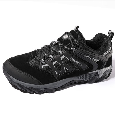 

Camel outdoor CAMEL outdoor hiking shoes mens non-slip shock absorber shoes wear low walking shoes K832330405 black 42