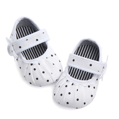 

Newborn Baby Girl Soft Sole Canvas Crib Shoes Anti-slip Sneaker Prewalker 0-18M