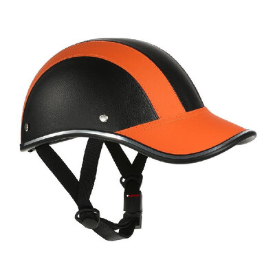 

Motorcycle Helmet Half Face Baseball Cap Style with Sun Visor