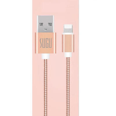 

1  Metal Elastic Data USB Fast Charging Cable For Apple Iphone Ipad