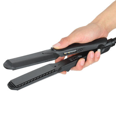 

Greensen 4 in 1 Interchangeable Hair Straightening Ceramic Hair Curler Corn Iron Flat Plate EU