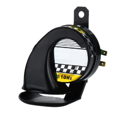 

Universal Car Motorcycle Motorbike Truck Boat 130DB Electric Loud Snail Air Horn Siren Waterproof 12V Black