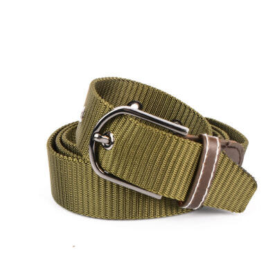 

Casual Luxury Men belts fashion Nylon belts for mens pants tactical canvas belt Male female Pin Buckle Nylon Knitted Strap