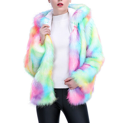 

Toponeto Women Winter Multicolour Jacket Hooded Warm Thick Outerwear Coat Loose Overcoat