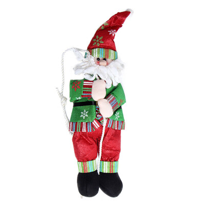 

〖Follure〗Christmas Santa Rope Dolls Climbing Tree Hanging Decorations Holiday Accessories