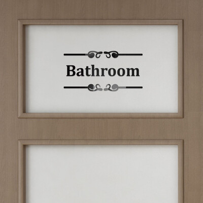 

〖Follure〗Creative Diy Fashion Personality 3D Wall Stickers Toilet Bathroom Tips Stickers