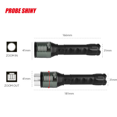 

Saidsome Super Bright Zoomable XML Q5 LED 18650 Flashlight Torch Zoom Lamp Light 3 Mode flashlight lamp