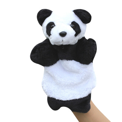 

Cute Panda Hand Puppet Baby Kids Children Soft Doll Plush Preschool Toys