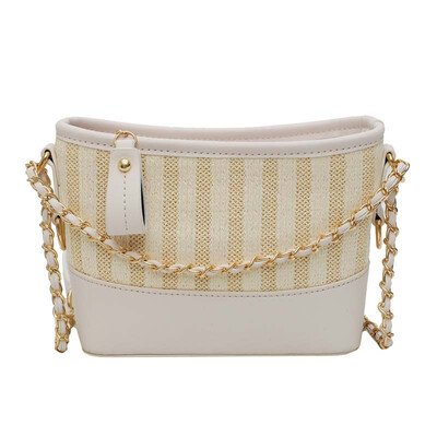 

Fashion Personality Lock Buckle Bag 2019 Summer New Chain Small Square Bag Wild Temperament Shoulder Bag Messenger Bag