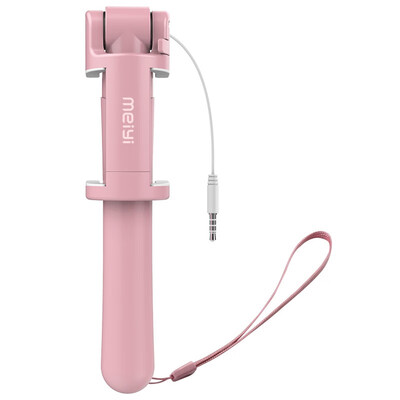 

MEIYI S6 Aluminum Wired Selfie Stick Extendable Monopod Self Stick for iPhone 6s 6 plus 5 5s for Android Phone 422 Above