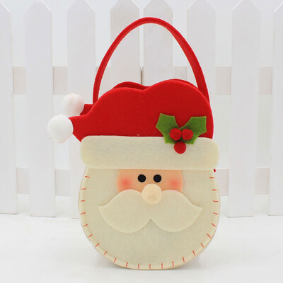 

Toponeto Home Grocery Bag Storage Dispenser Mesh Kitchen Organizer Chirstmas Bucket Bag