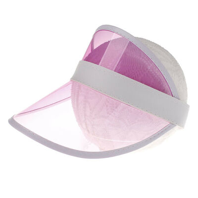 

Kids Boy Girl Plastic Sun Visor Anti-UV Cap Summer Clear Sunscreen Cap Sunhat