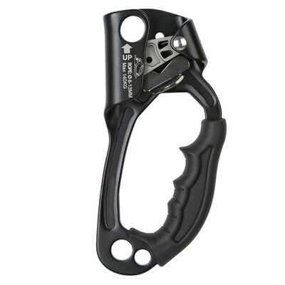 

Outdoor Rock Climbing Tree Rescue Climbing Right Hand Ascender Clamp Grasp D