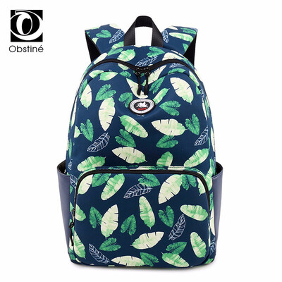 

Flower Printing Backpack for Women Large Capacity 14 Inch Laptop School Backpacks for Teenage Girls Oxford Waterproof Bagpack