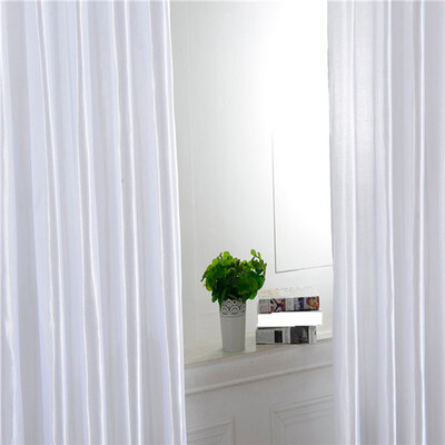 

Gobestart Fashion Window Curtains Solid Color Window Treatment Panels Door Drape