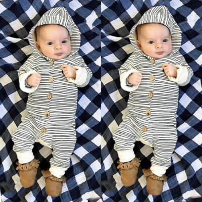 

Newborn Kids Baby Boy Girl Infant Casual Romper Bodysuit Jumpsuit Clothes Outfit