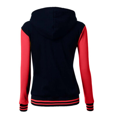 

Toponeto Womens Winter Warm Baseball Hoodie Hoody Sport Sweatshirt Overcoat