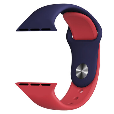 

〖Follure〗Two color Soft Weave Silicone Replacement Band Strap For Apple Iwatch 4 40mm