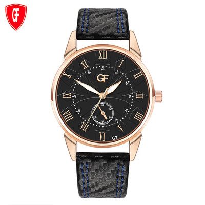 

Gobestart Hot Women Leather Watch Whatever Late Anyway Letter Watches New Pointer Glow