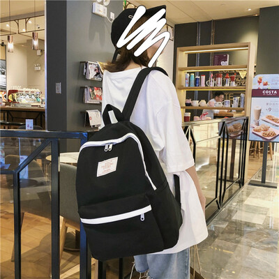 

Junior high school schoolbag girl Korean version Senior high school Sayasen Travel shoulder bag lady backpack large capacity Japan