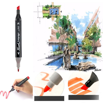 

Siaonvr School Kids Colors Dual Head Sketch Copic Markers Set School Drawing Sketch