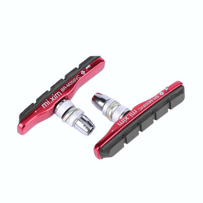 

1 Pair MTB Road Bike V Brake Pads Rubber Bicycle Brake Holder Blocks Shoes