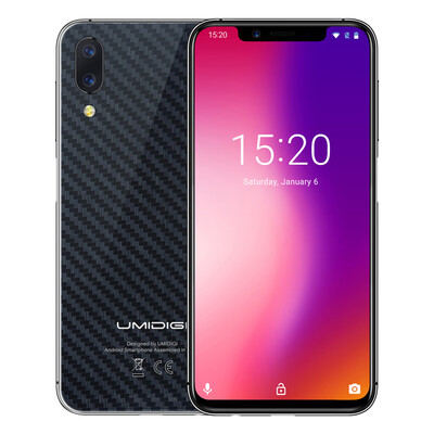 

Global Bands UMIDIGI One Pro 59inch Notch 199 Bezel-less Full Screen Android 81 Mobile Phone 4GB 64GB Helio P23 Octa Core Smart