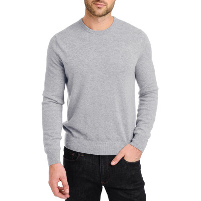 

Toponeto Mens Autumn Winter Casual Pure Color O-Neck Long Sleeve Knitted Sweater Tops