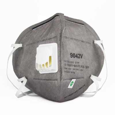 

9042V Dust Mask Disposable Particle Respirator Activated Carbon Organic Vapor Folding Face Mask For Paint Welding Mining