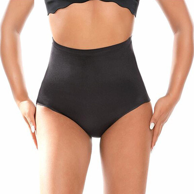 

Women High Rise Slimming Panties Solid Breathable Elastic Body Shaper Underwear
