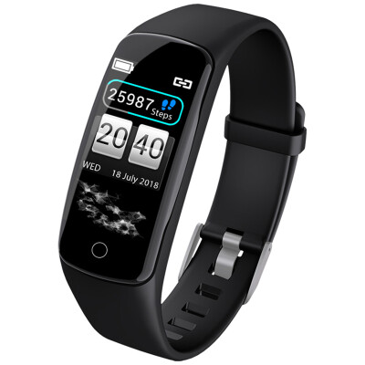 

V8 Smart Bracelet 096 inch DA14585 128MB RAM 128MB ROM Heart Rate Monitor Step Count Sedentary Reminder IP67 90mAh Built-in