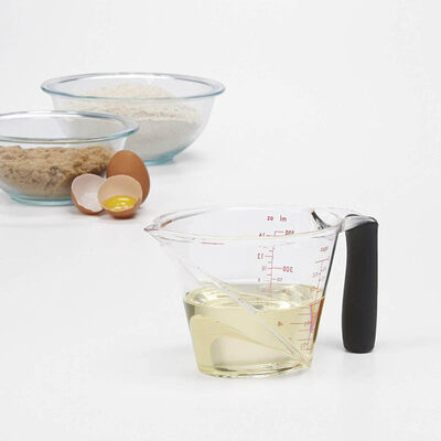 

250ml Transparent Anti-slip Handle Measuring Cup Kitchen Baking Cooking Tool