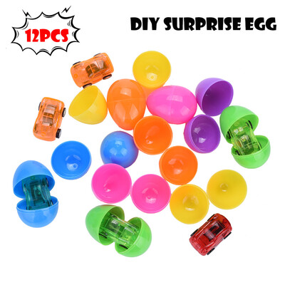

12 Toys Filled Surprise Eggs 25 In Bright Colorful Prefilled Plastic Surprise