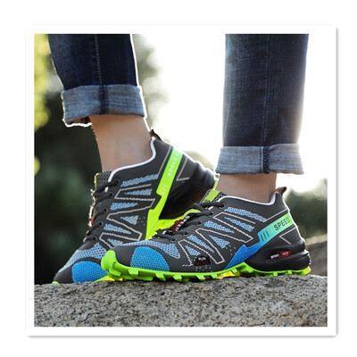 

Summer breathable mesh shoes outdoor hiking casual shoes non-slip wear-resistant sports climbing shoes summer upstream shoes mesh