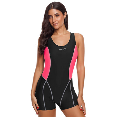 

Saidsome Women Fashion Quick-drying Surfing Swimwear Sports One Piece Shorts Swimsuit