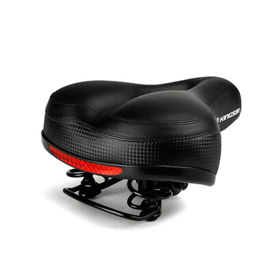 

Dual-Spring Bike Bicycle Wide Big Bum Soft Extra Comfort Saddle Seat Pad