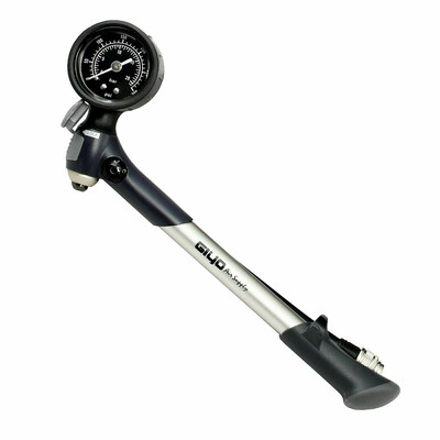 

GIYO MTB Bike Fork Shock Pump Removable Gauge Bicycle Inflate Compact Suspension