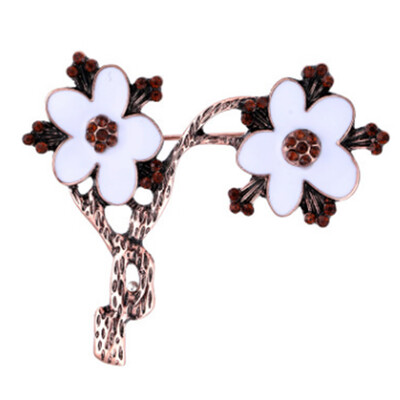 

Decor Clothing Hot Sale Mother Personality Pearl  Brooch Plum Brooch 2019 Women Blossom Pendant Day Gift