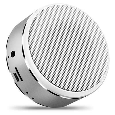 

Metal Wireless Bluetooth Speaker Stereo Music Mini Subwoofer Loudspeaker Audio Support USB 32G TF Card AUX jack