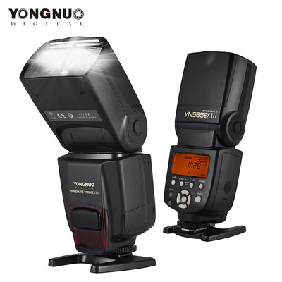 

YONGNUO YN565EX IIIN Wireless TTL Slave Flash Speedlite GN58 High Speed Recycling System Supports USB Firmware Upgrade for Nikon
