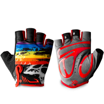

Outdoor Kids BoyGirl Half Finger Cycling Gloves Bike Bicycle Riding Breathable