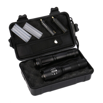 

Saidsome 2pc X800 Tactical Flashlight LED Military Grade G700 Torch Lamp flashlight lamp