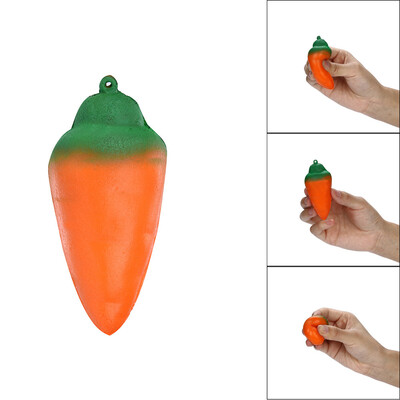 

〖Follure〗Squishies Simulation Carrot Scented Slow Rising Squeeze Toys Stress Reliever Toy