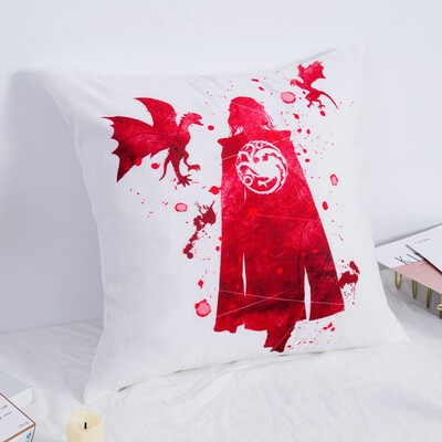 

18" Square Game of Thrones Cotton Home Decorative Throw Pillow Case Cushion Cover