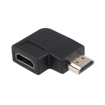 

90 Degree Elbow Connector HDMI Port to HDMI Port Adapter Cable Connector