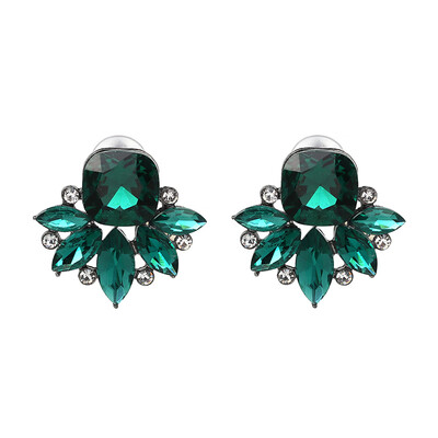 

JURAN 2019 New Design Trendy Jewelry Gold Fish Shape Crystal Earring Sweety Stud Earrings For Women Bijoux Factory Price J50125