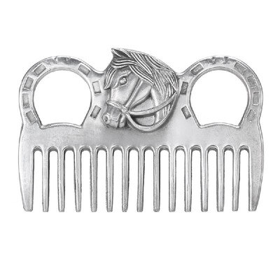 

Aluminum Alloy Horse Comb Mane Tail Pulling Comb Metal Horse Grooming Tool 65IN 39IN 35IN 32IN