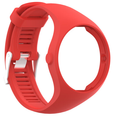 

〖Follure〗Soft Silicone Rubber Watch Band Wrist Strap For Polar M200 Fitness watch BK