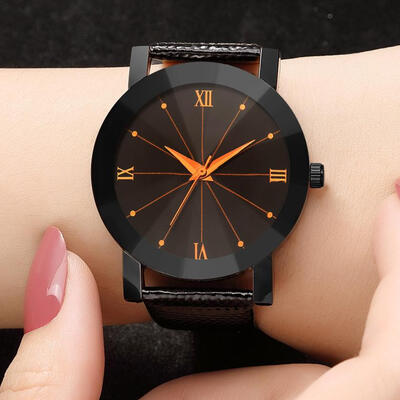 

2018 Military Unisex Minimalist hand clock Retro Casual womens quartz watch luxury Analog Gift Beautiful Ladies WristWatch D