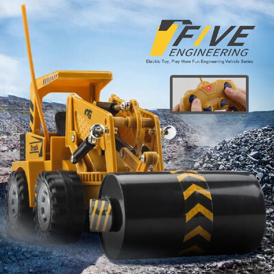 

124 5CH Remote Control Electric Excavator Construction Car Toy for Kids Children